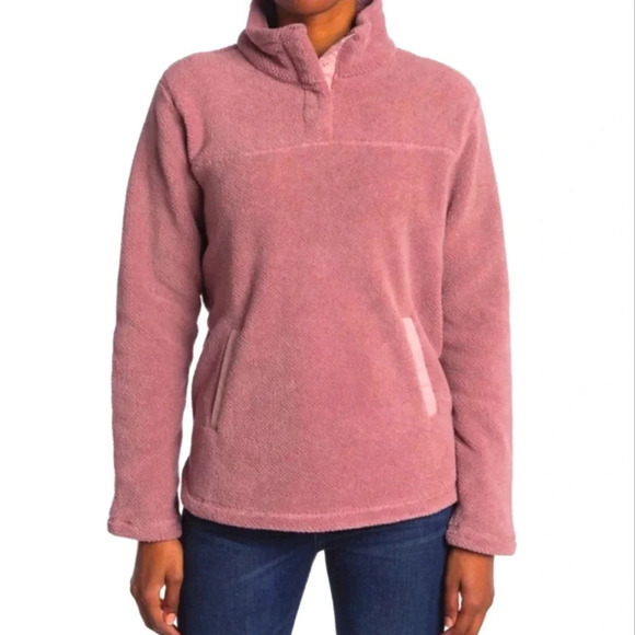 Thread & Supply Roadtrip Deep Mauve Pullover - Picture 1 of 7